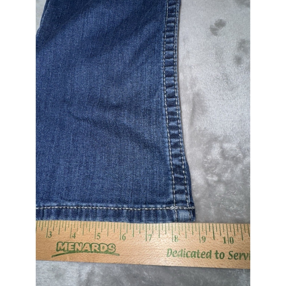Buckle Black Men's Jeans 30X30 Slim Straight Low Rise Stretch Thick Stitch - Picture 7 of 16